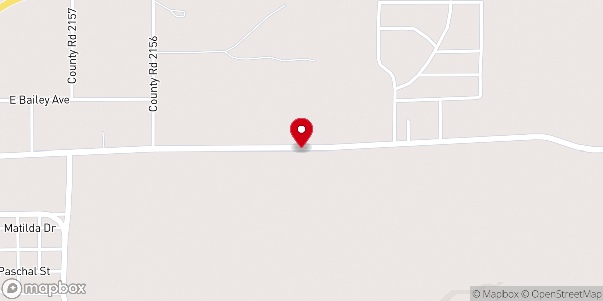 Map showing location of Salem Church