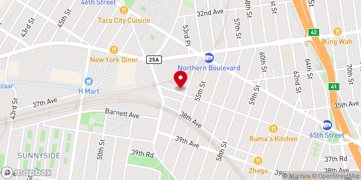 Map showing location of Iglesia Nueva Vida Internacional