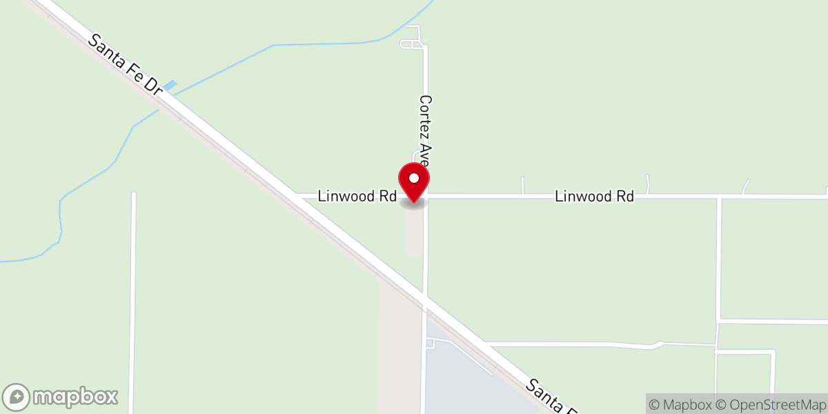 Map showing location of Cortez Buddhist Church