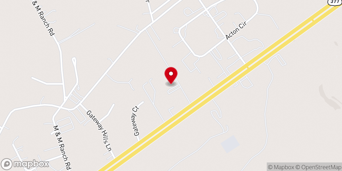 Map showing location of Generations Church of Granbury