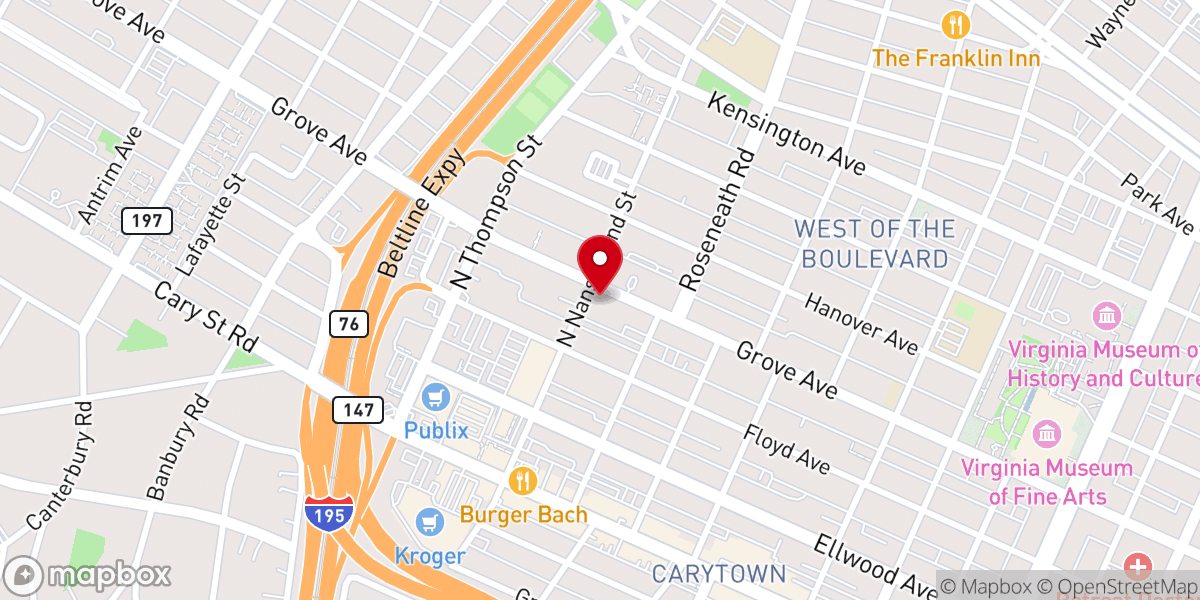 Map showing location of Anam Cara Collective