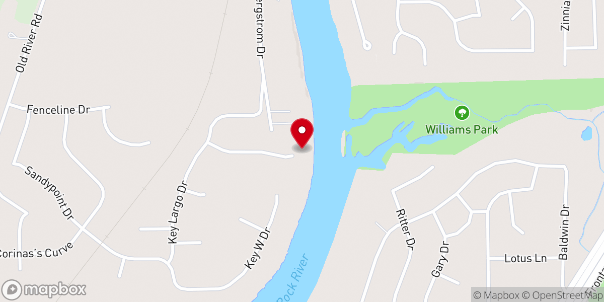 Map showing location of Parkside Church of the Nazarene
