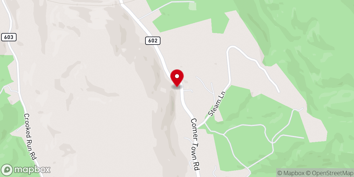 Map showing location of Saint Pauls Church