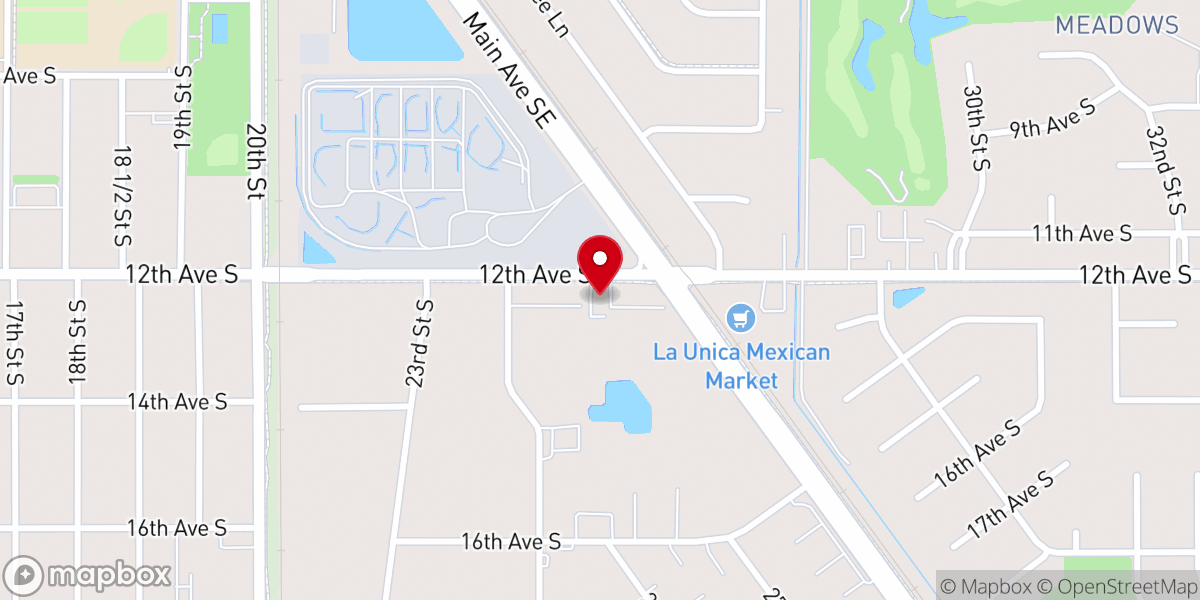 Map showing location of Word International Church