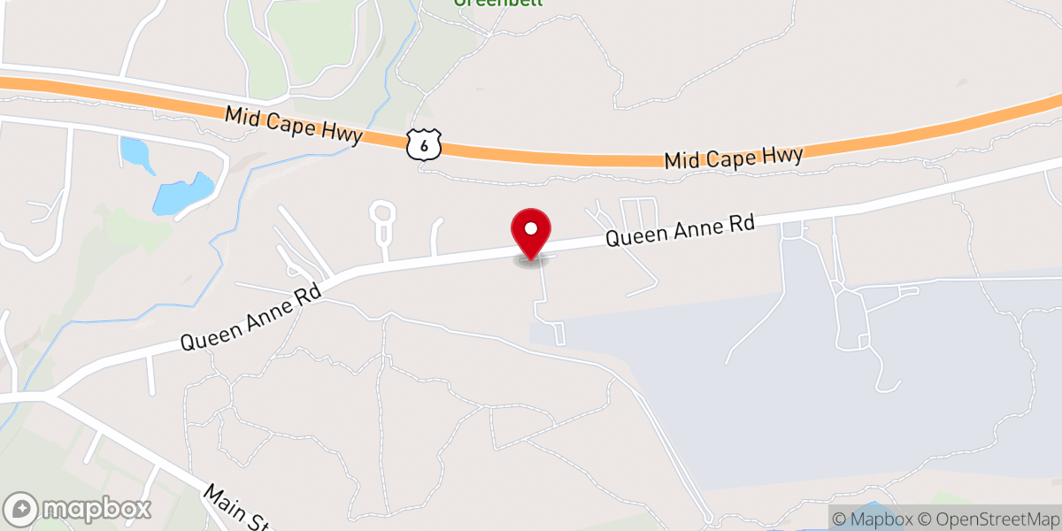 Map showing location of Family Pantry of Cape Cod