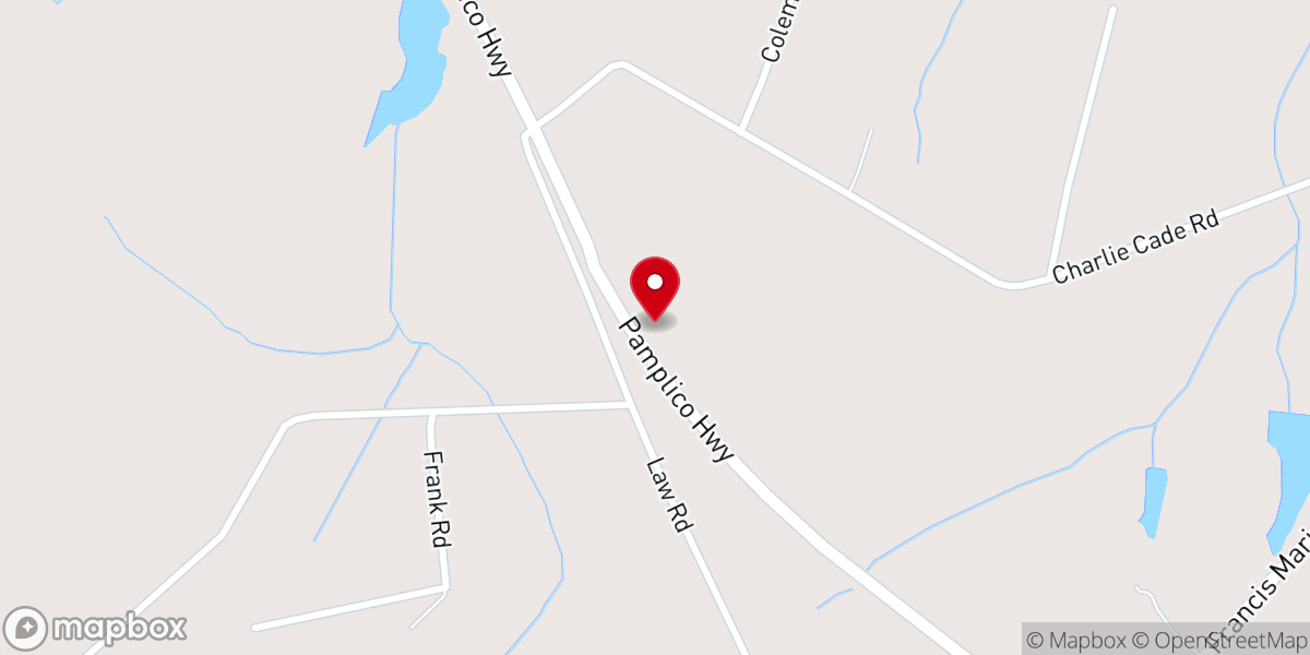 Map showing location of The House of God
