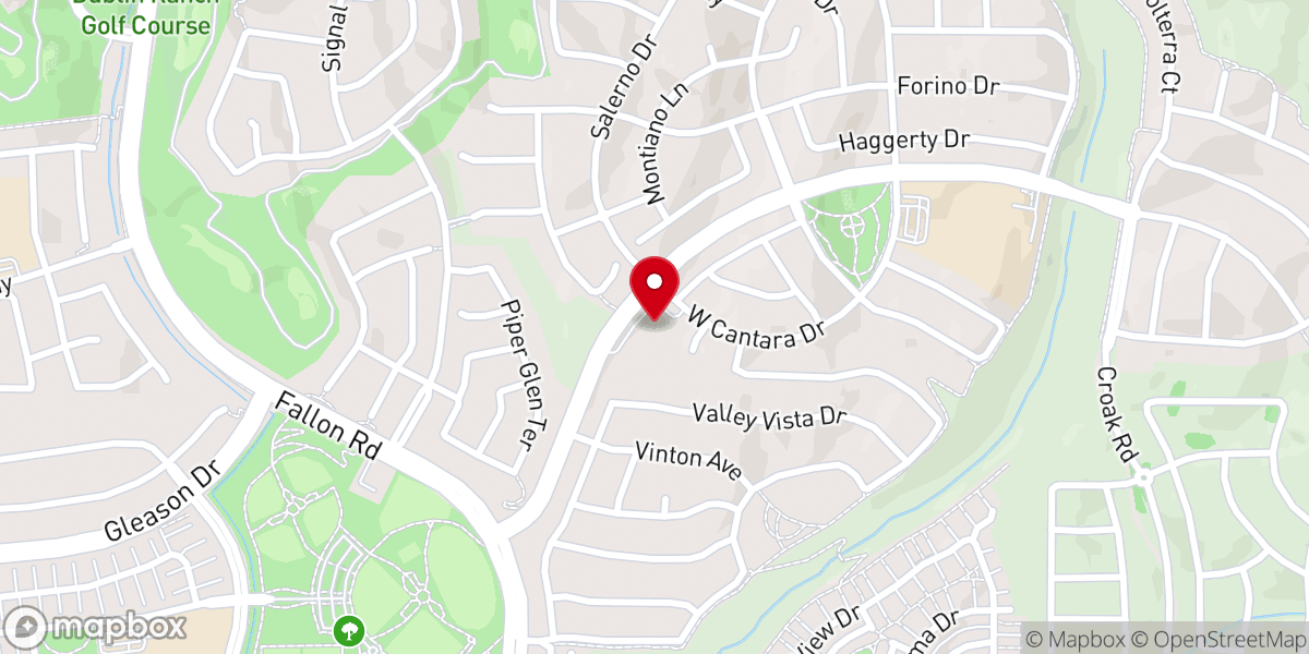 Map showing location of Christ Church of India - San Ramon