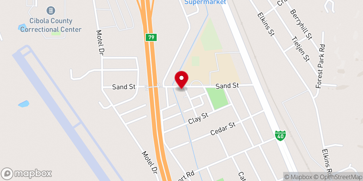Map showing location of St Vivian Catholic Church