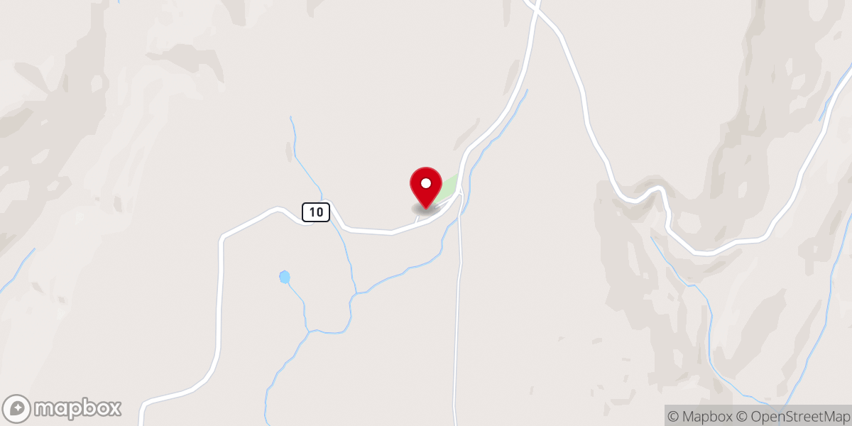 Map showing location of Little Sand Mountain Chapel Baptist Church