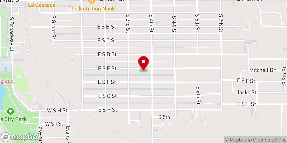 Map showing location of (SWC) Southside Wesleyan Church
