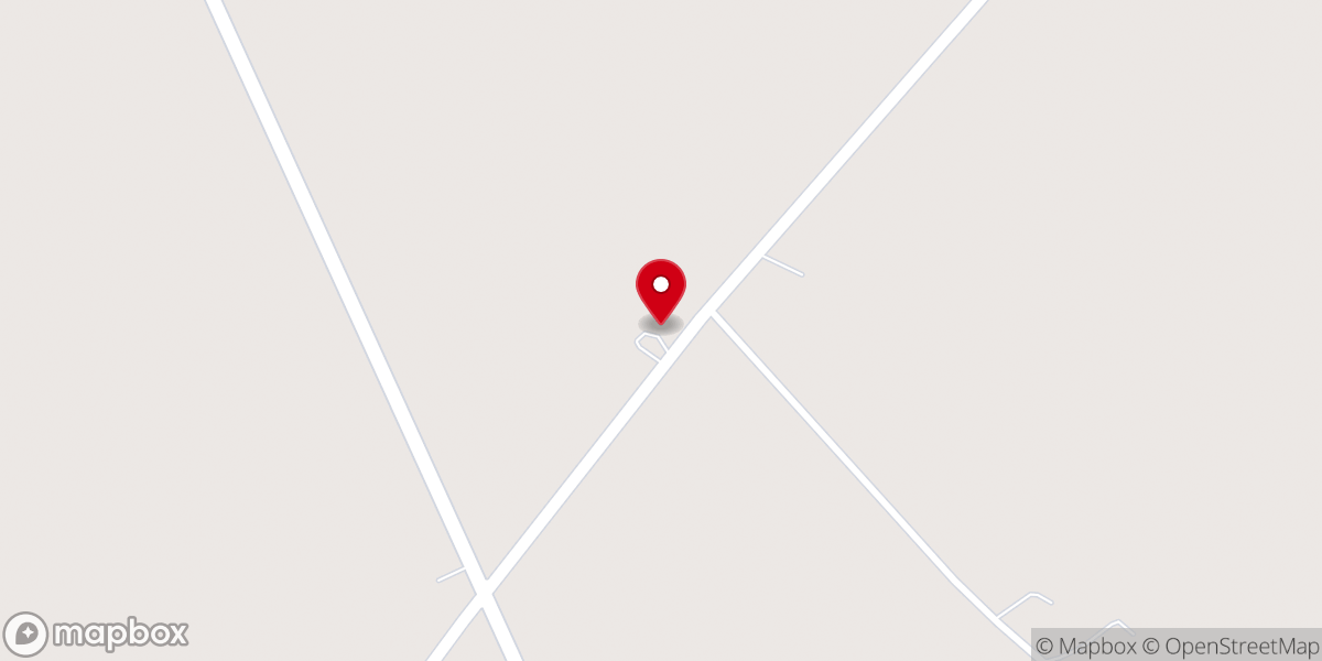 Map showing location of Parrish Tree Service