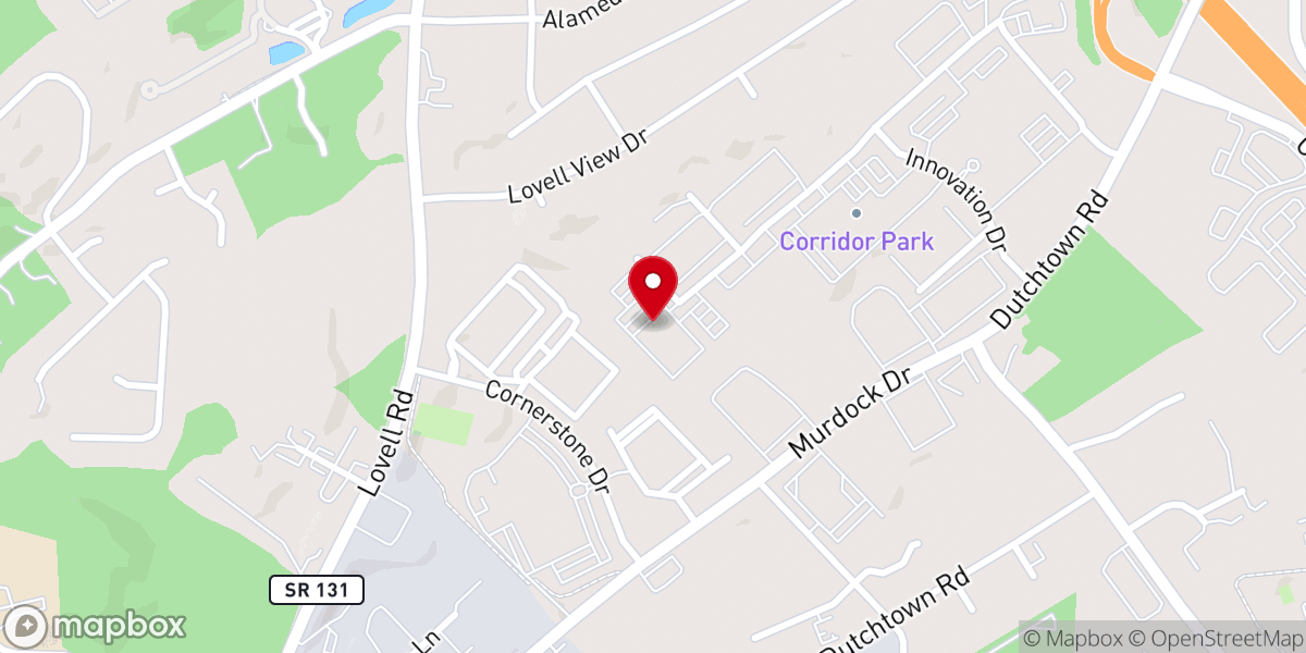 Map showing location of Heart and Soul Church