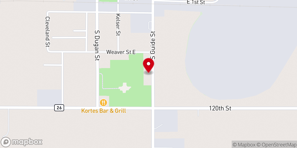 Map showing location of Bellin Robert