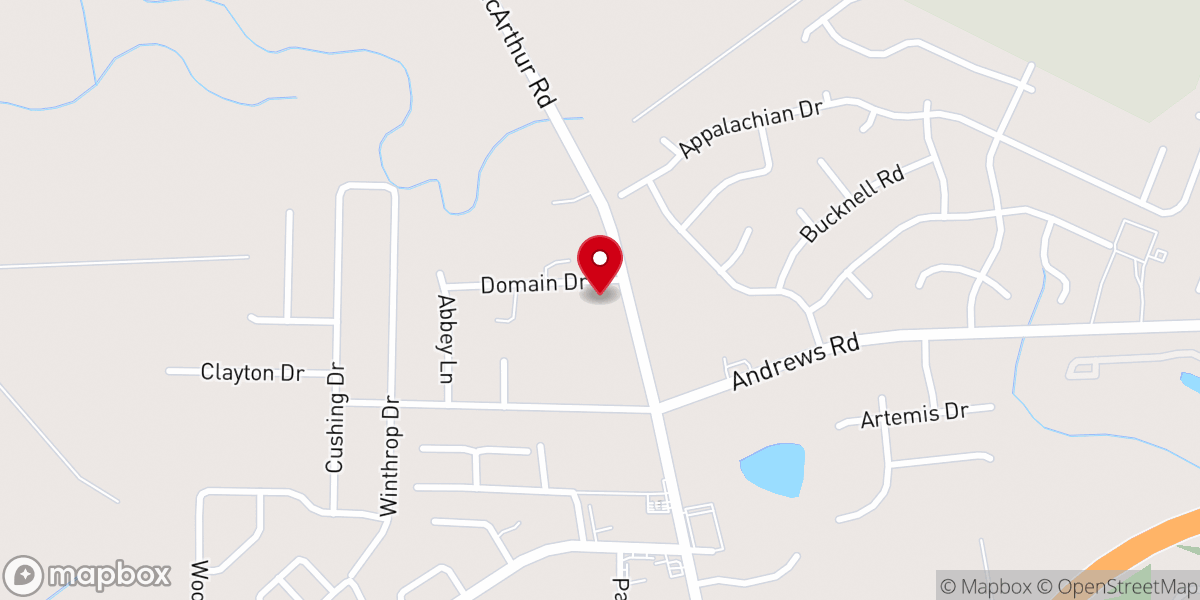 Map showing location of Victory Family International Church