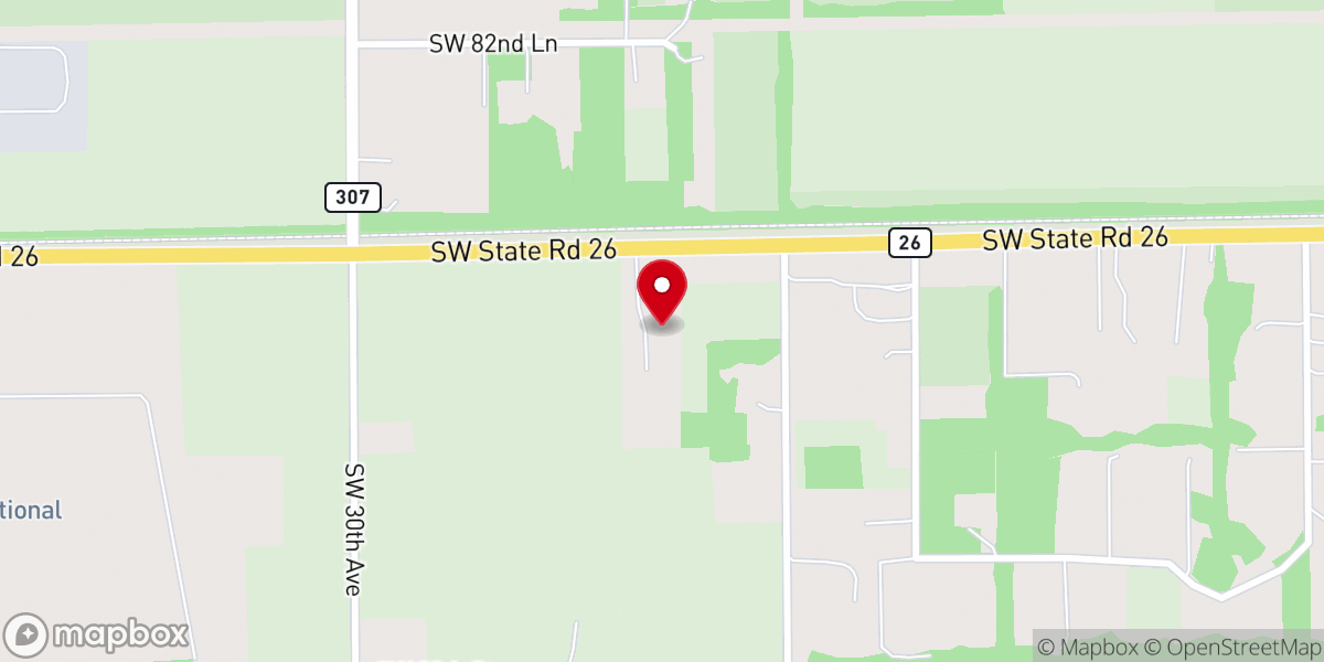 Map showing location of Community Church of the Nazarene