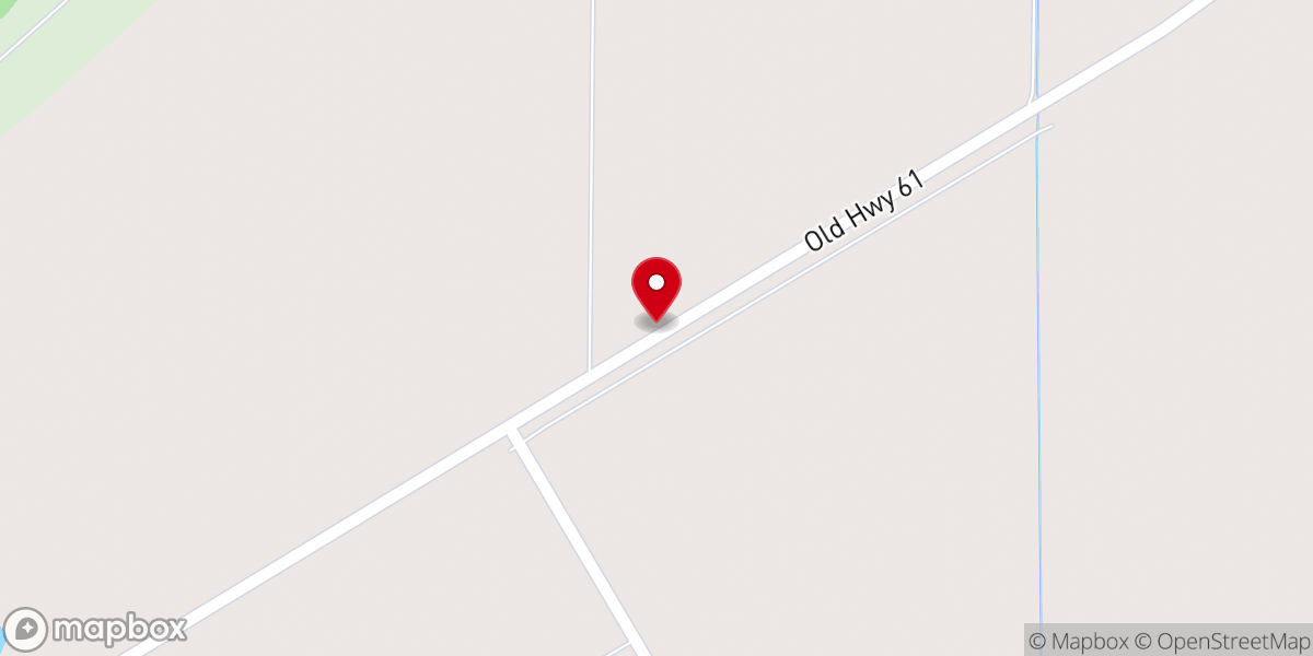 Map showing location of Pettis Chapel