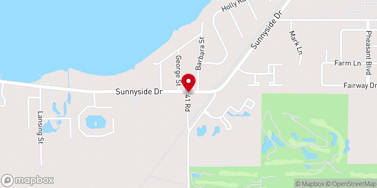Map showing location of Love Inc