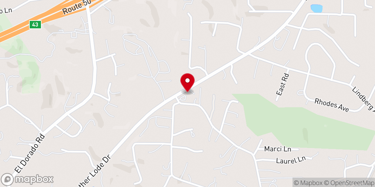 Map showing location of Highway Bible Church