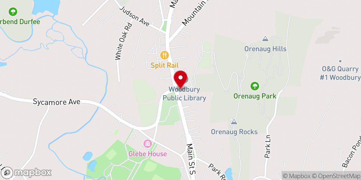 Map showing location of Donna Cassity Ministries
