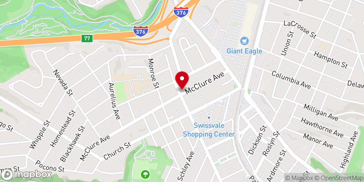 Map showing location of New Covenant Christian Fellowship Church