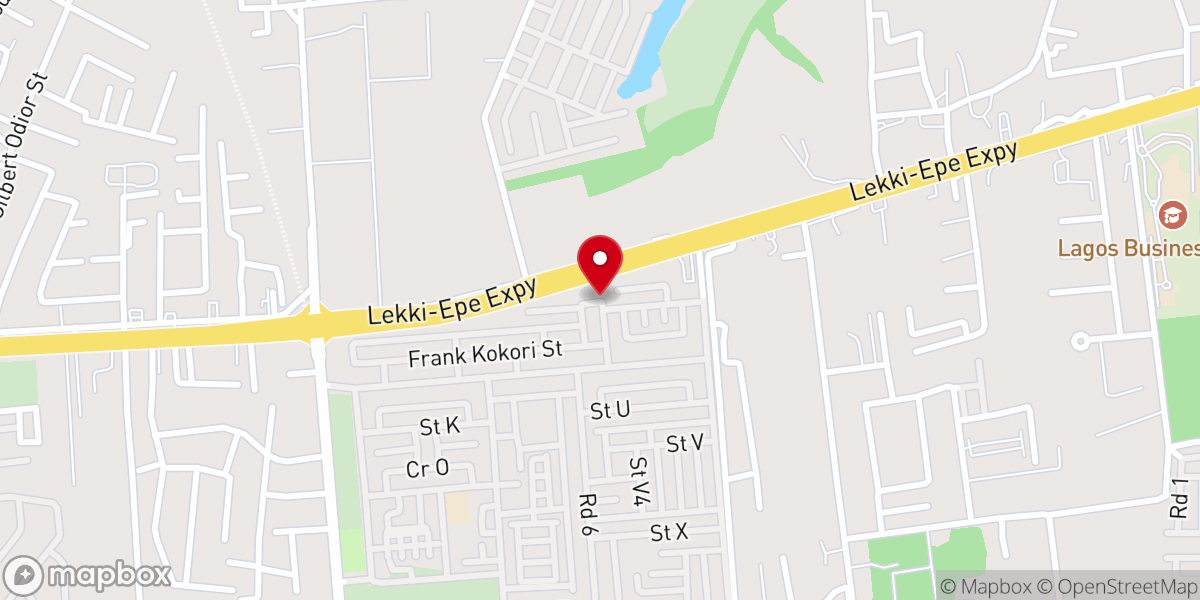 Map showing location of Church Of The Pentecost