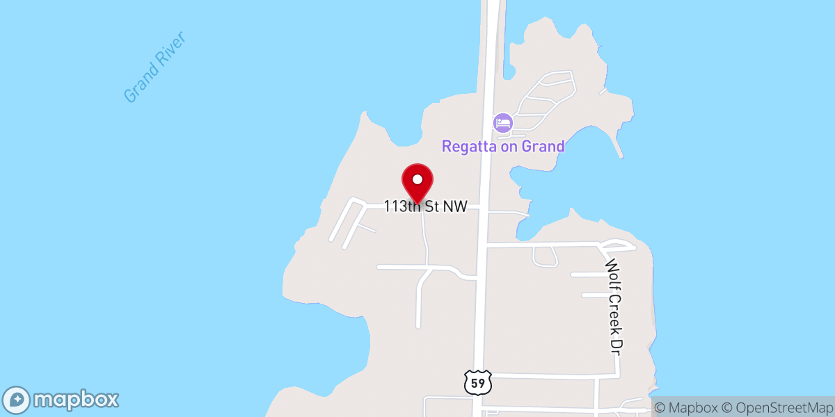 Map showing location of St Elizabeth Catholic Church