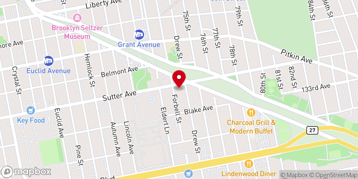 Map showing location of Faith And Love Christian Center