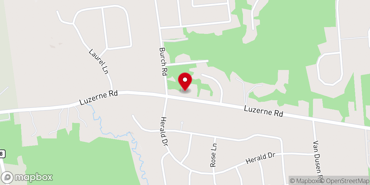 Map showing location of Redeemer Reformed Presbyterian Church