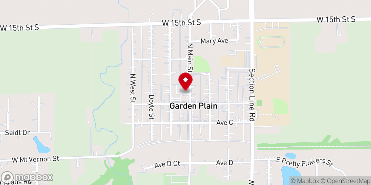 Map showing location of St Anthony of Padua's Catholic Church