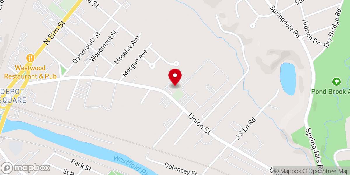 Map showing location of Full Gospel Church
