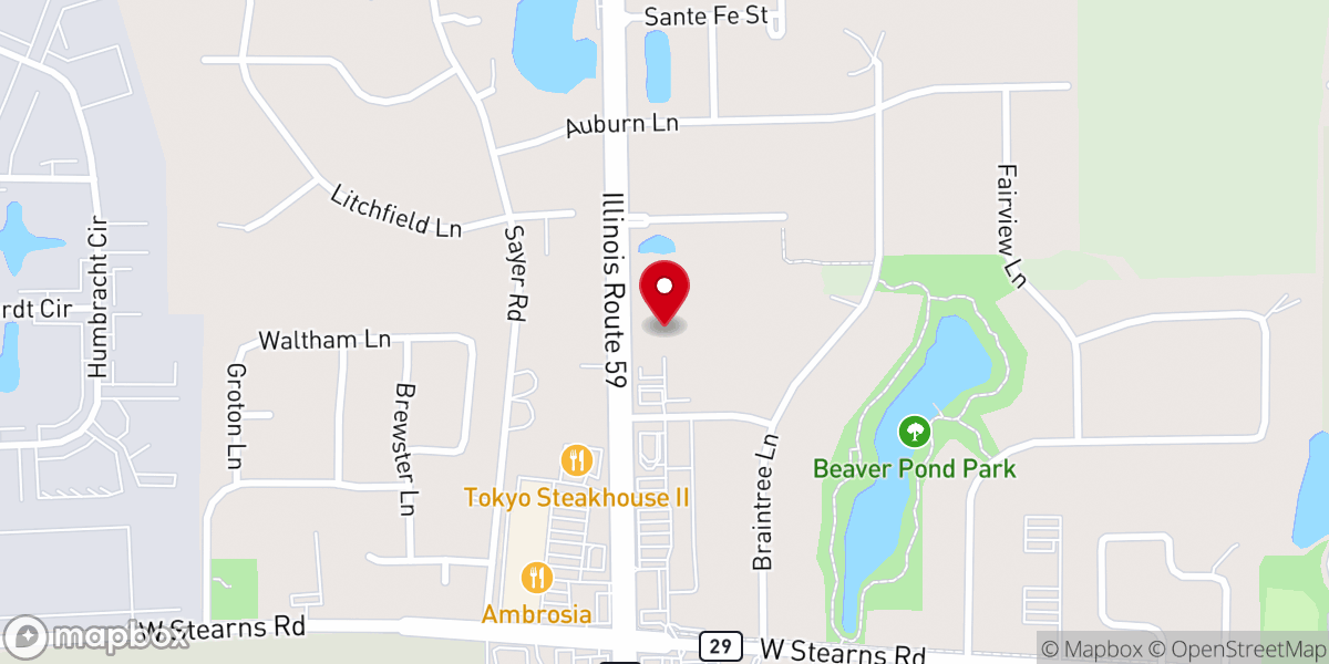Map showing location of RCR Ministries