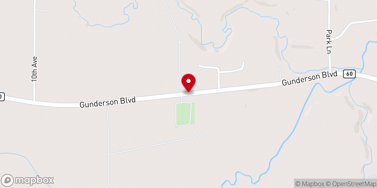 Map showing location of Gol Lutheran Church