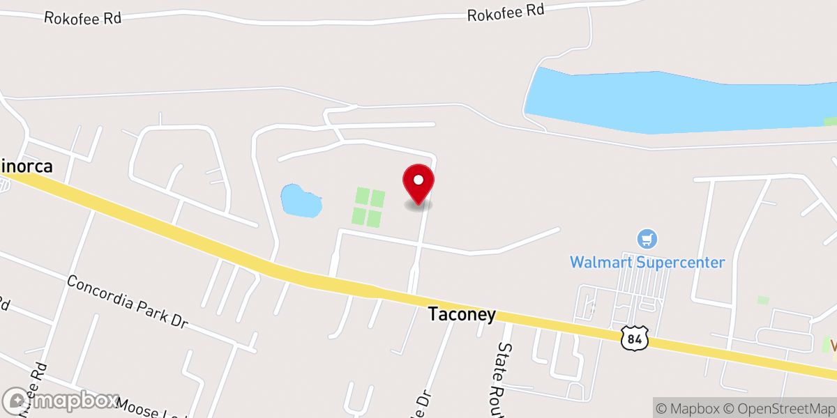Map showing location of St James Baptist Church Choir