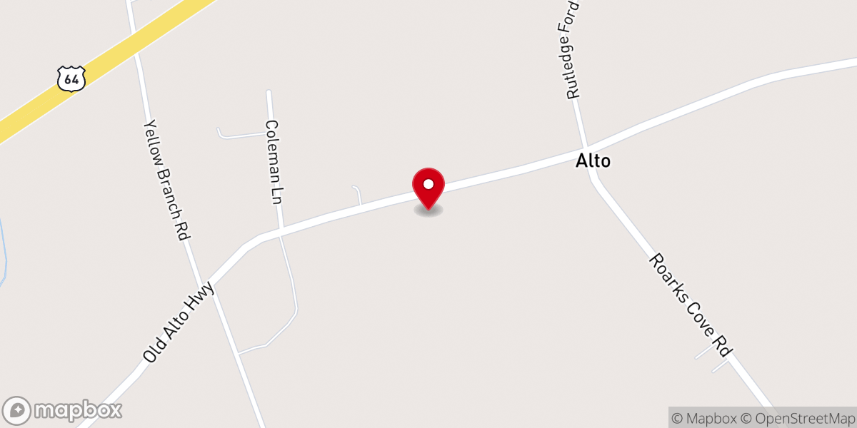 Map showing location of St. Margaret Mary Catholic Church