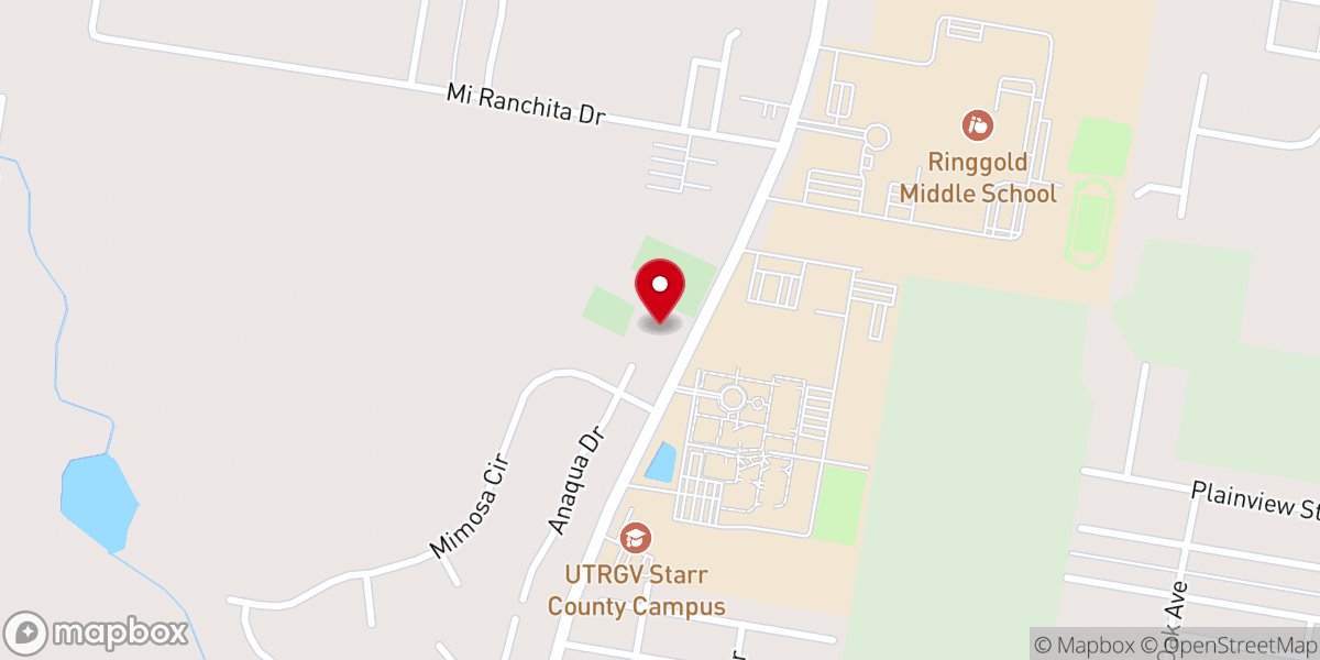Map showing location of St. John Congreational Methodist Church