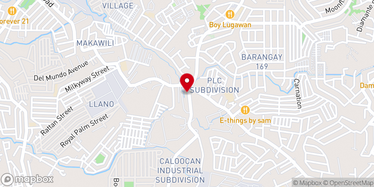 Map showing location of Llano Christian Baptist Church, Incorporated