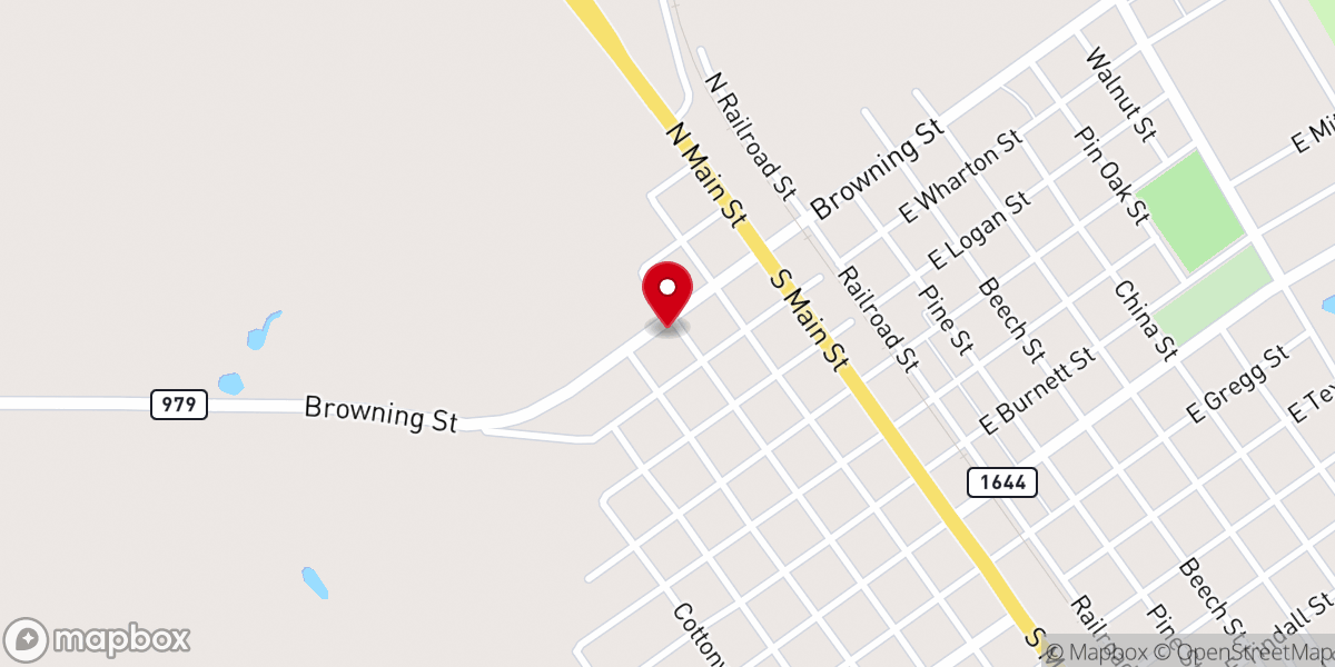 Map showing location of Saint Paul Church