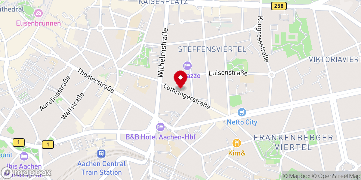 Map showing location of Ehemaliges Kloster der Redemptoristen