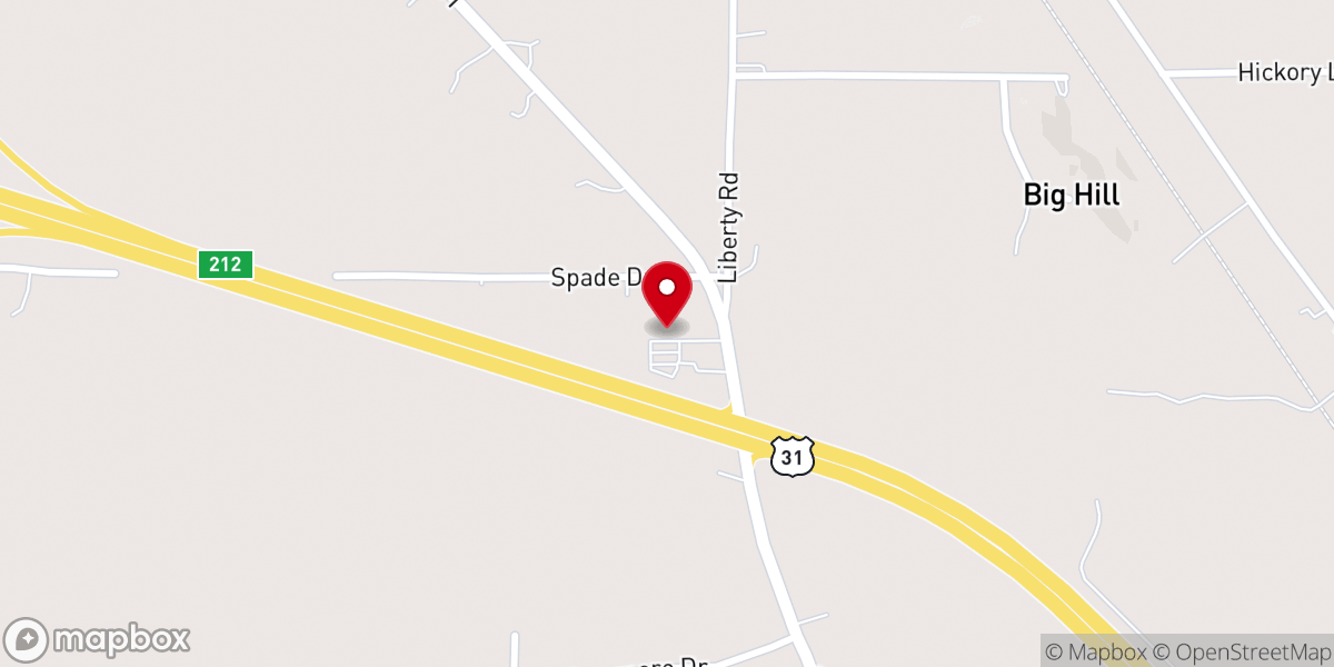 Map showing location of Rochester Church of God