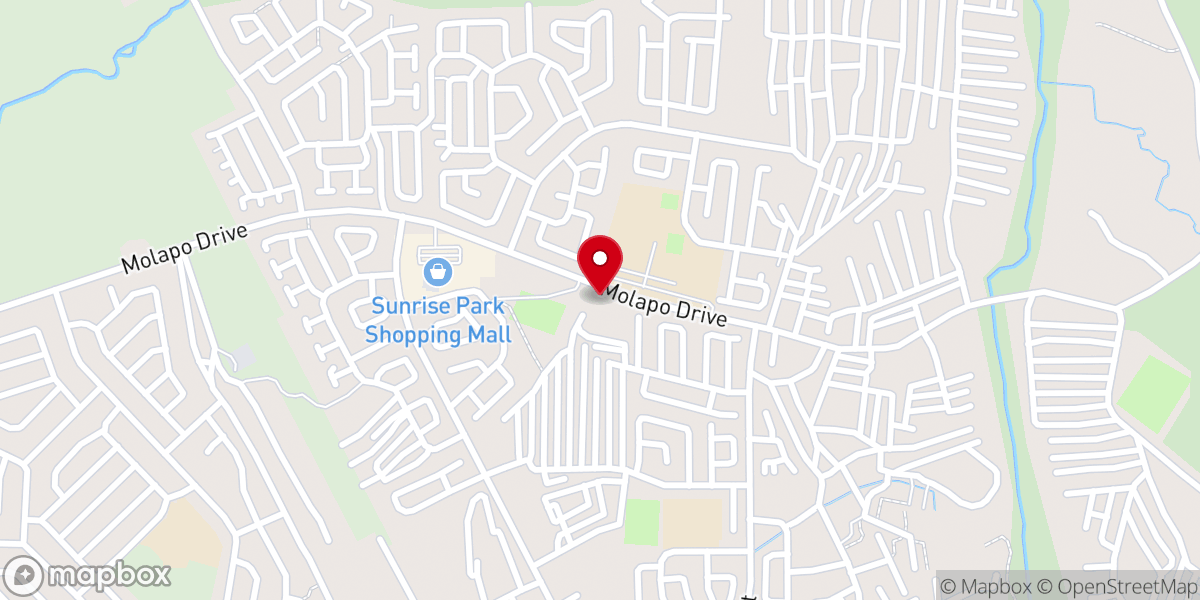 Map showing location of I Am Ministries