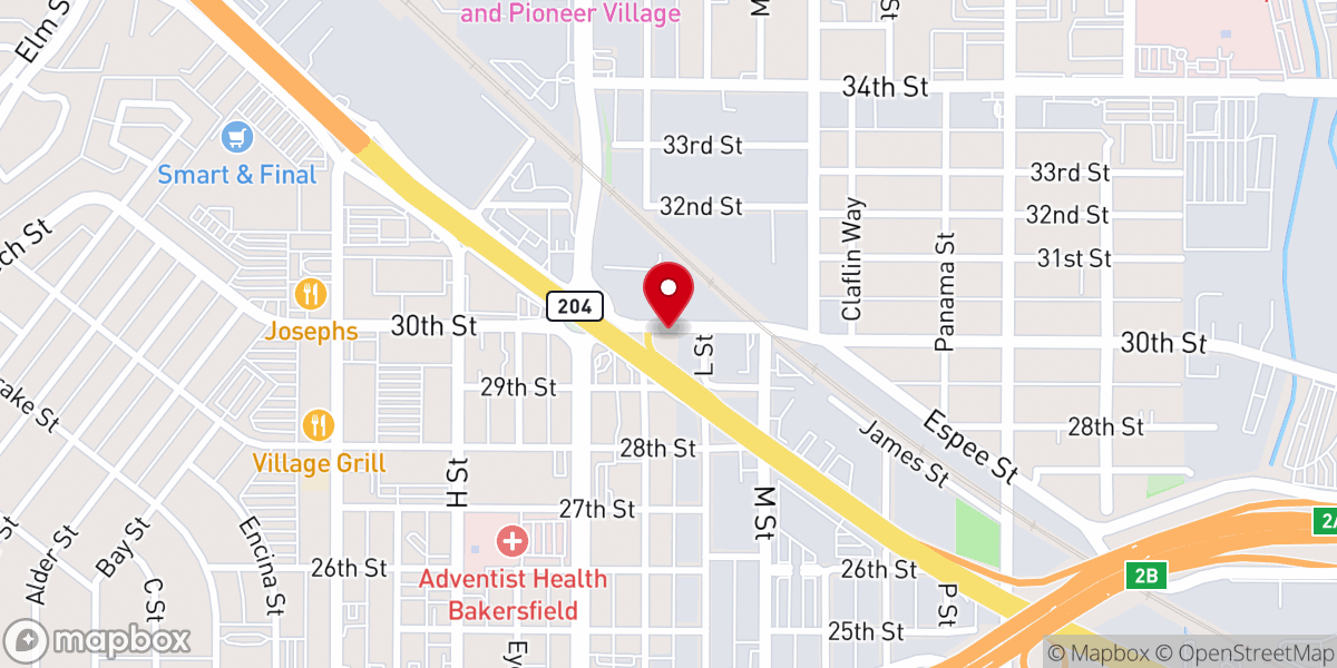 Map showing location of Upper Room Inc