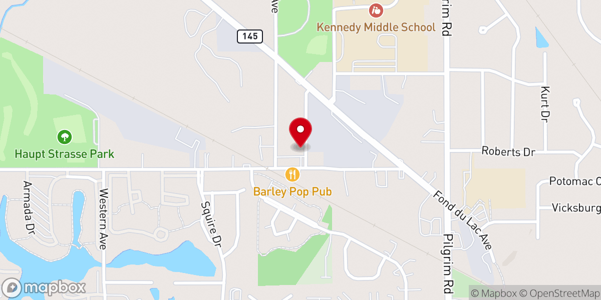 Map showing location of Precinct Tap & Table