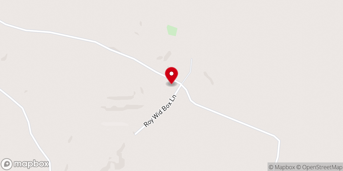 Map showing location of Sulphur Spring Church