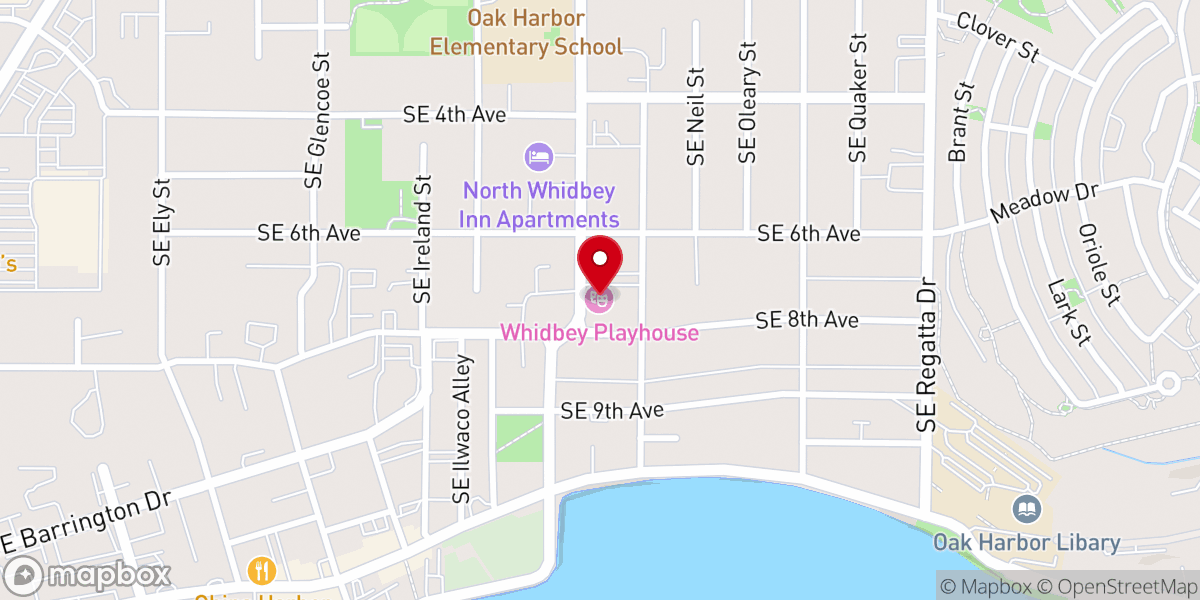 Map showing location of Whidbey Playhouse Inc