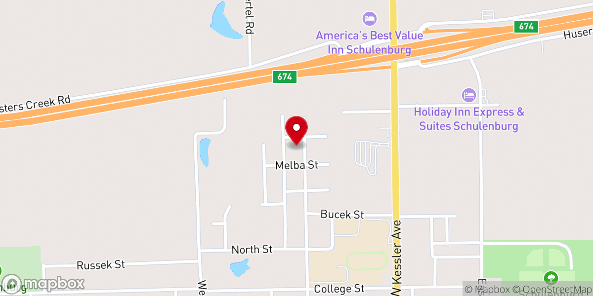 Map showing location of First Methodist Church