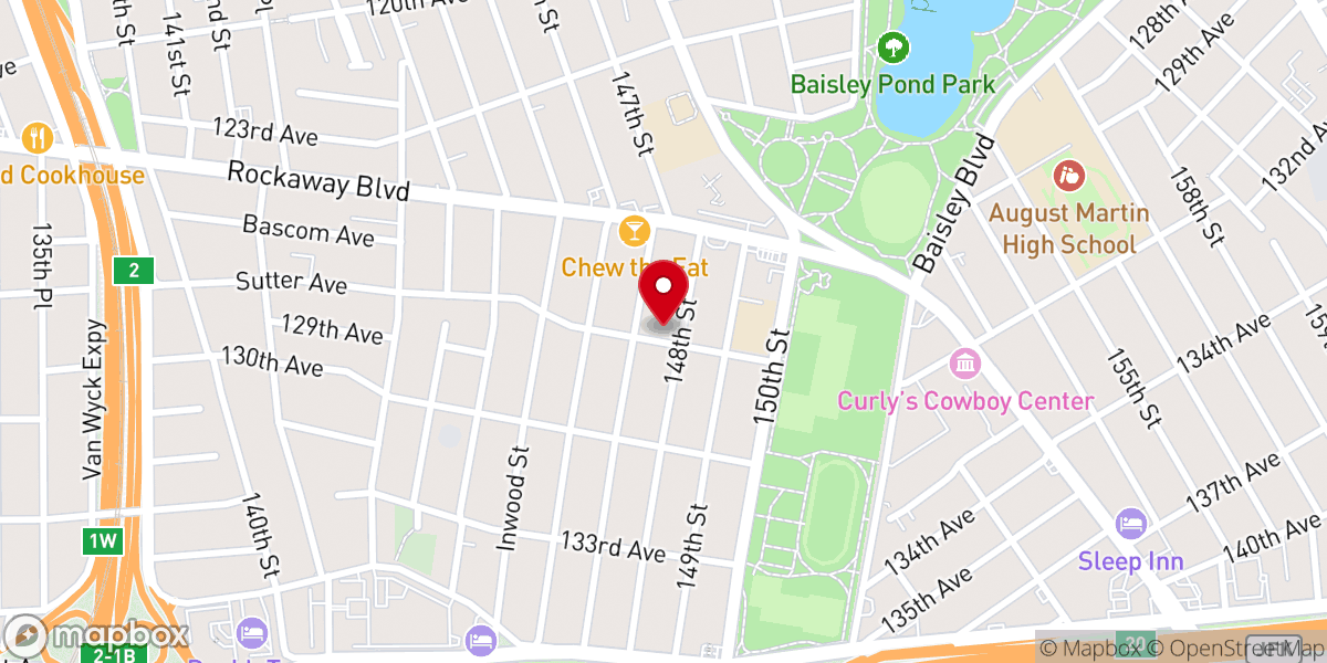 Map showing location of Another Chance Baptist Church