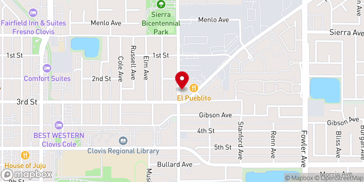 Map showing location of Valley Victory Ministries