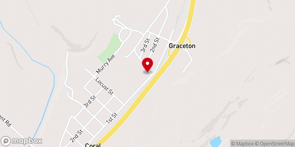 Map showing location of Our Lady of the Assumption Catholic Church