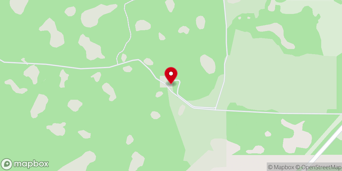 Map showing location of Cedar Grove Church