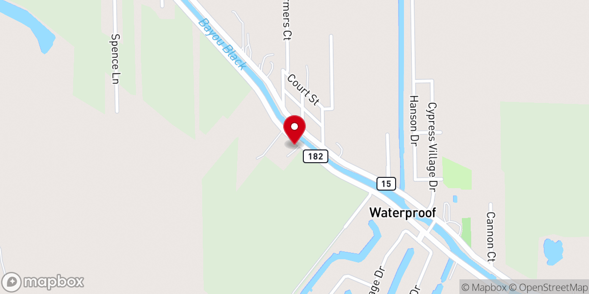 Map showing location of Saint Lukes Church